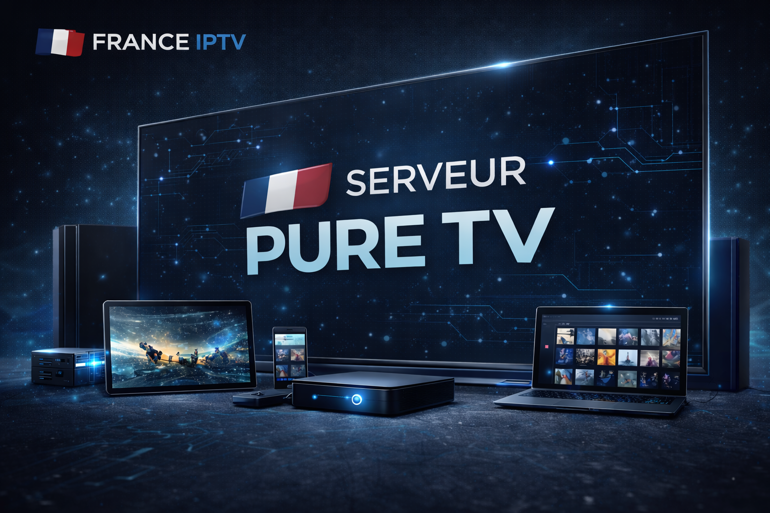 Pure TV - serveur IPTV